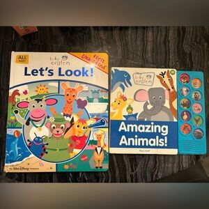 Baby Einstein animal books set of 2